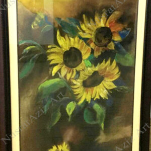 sun flower painting